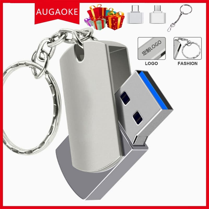 Unidade Flash portátil 32GB 128GB 1TB 2TB USB3.0 Memory Stick de alta velocidade