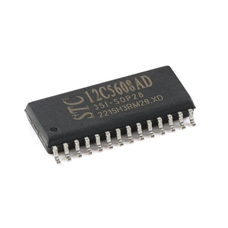 Peças da placa de circuito da microplaqueta STC12C5608AD-35I-SOP28 do microcontrolador