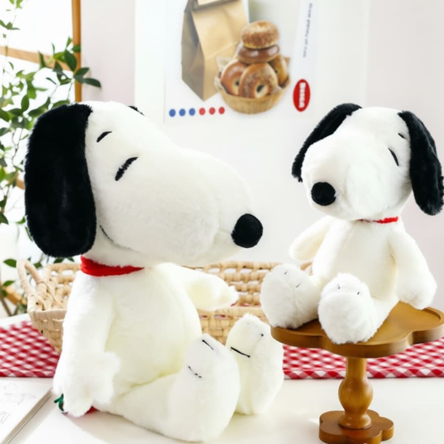 Snoopy pelúcia pingente boneca decoração cão brinquedo dos desenhos animados bonito cão boneca
