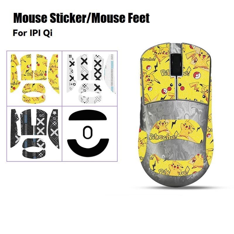 Adesivo De Mouse Para IPI Qi‌ Fita Adesiva Feita À Mão Pés Patins Antiderrapantes Suga Suor IPIQi‌ Rato Sem Fio