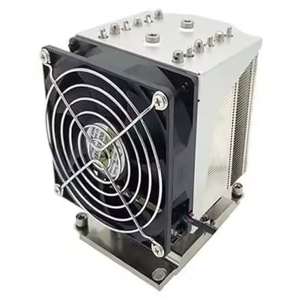 Sever CPU Cooler Para LGA 3647 Tipo Estreito 4U Radiador 6 Tubos De Calor 280W Dissipador Ventilador De Refrigeração Lat