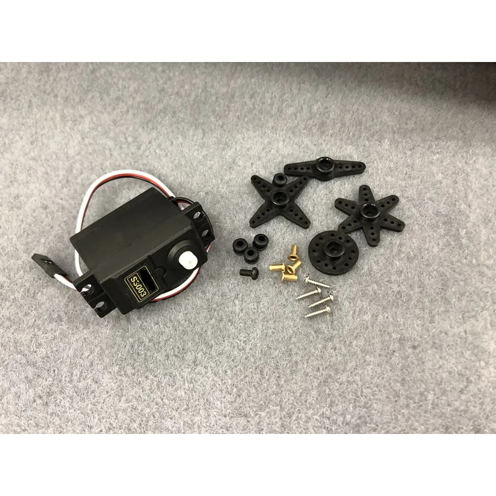 2 Pçs/Lote Servo Padrão S3003 - Para Carro RC Off-Road Avião Caminhão Helicóptero e Barco