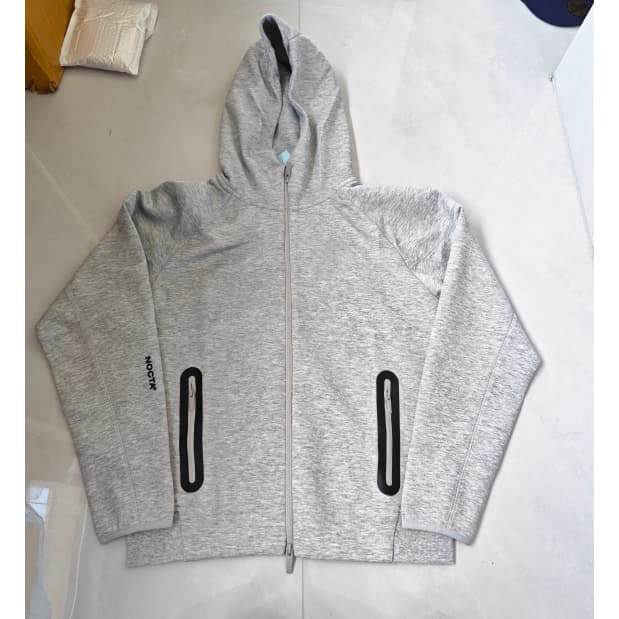 Moletom masculino tricotado esportivo Casual à prova de vento com capuz