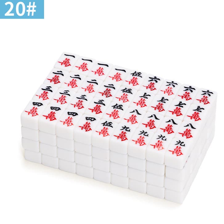 0804 mini pequeno mahjong 30mm pequeno mahjong 26mm dormitório portátil viajante doméstico esfregando cartão mini versão