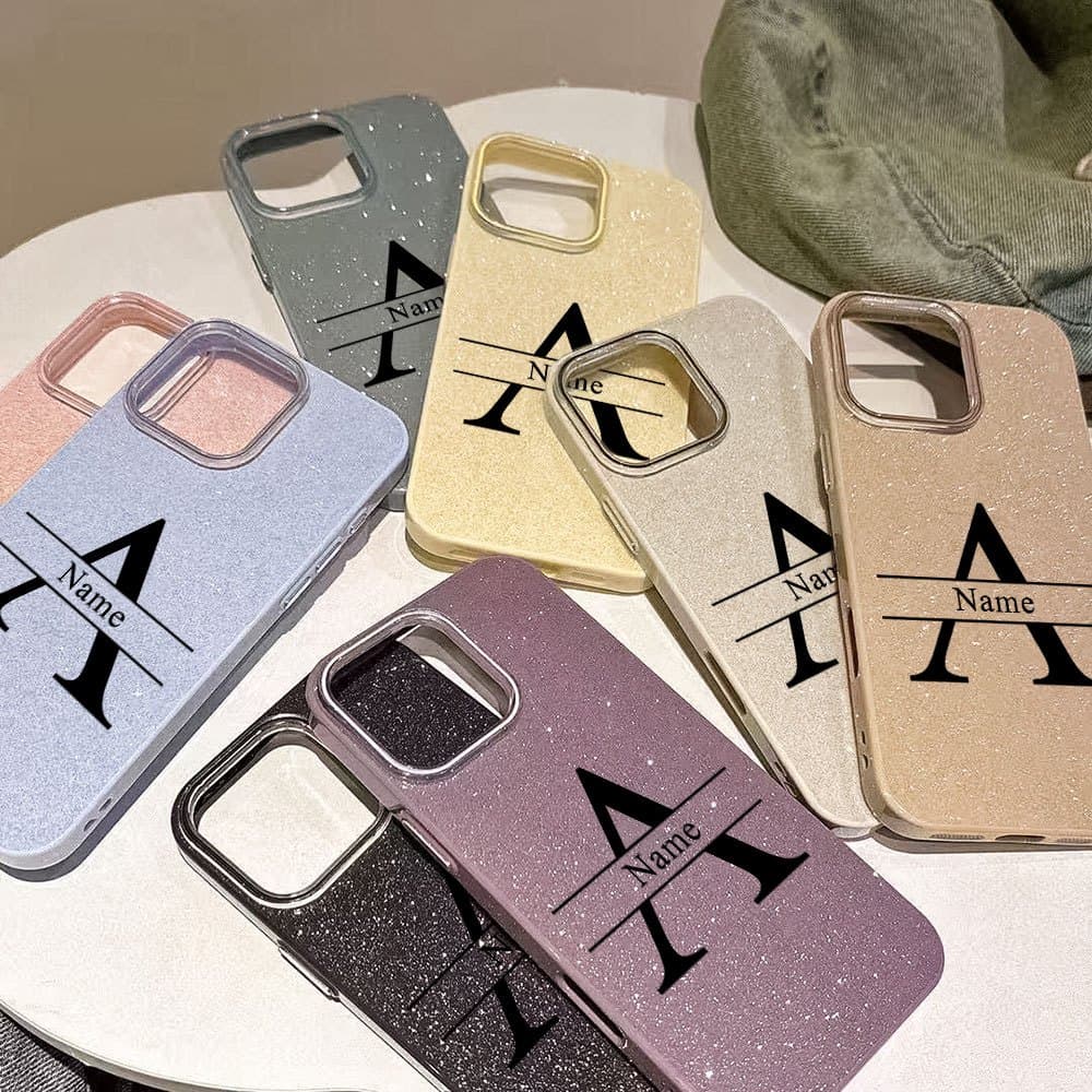 Sobrenomes e Nomes Personalizados Capa Para IPhone 14 15 16 17 13 11 12 XR Normal Pro Max Capinha