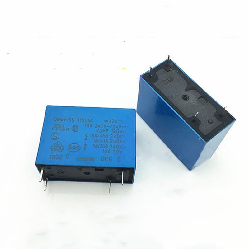 Relé OMIH-SS-112LM OMIH-SS-124LM 12V 24V 4 pinos 16A