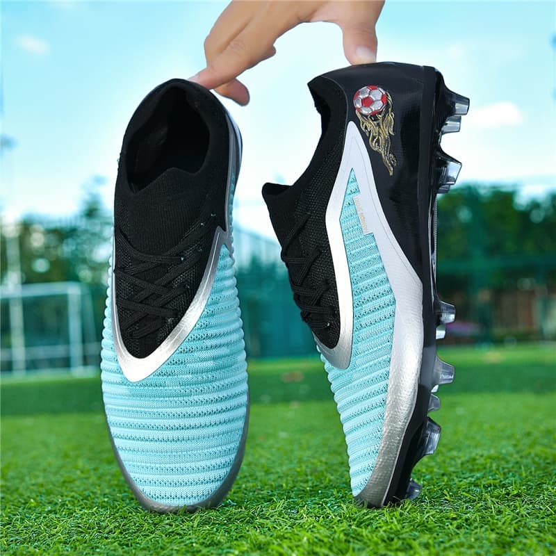Chuteira de campo Sapatos de Grama Com Absorção de Choque Para Unhas Longas Adolescentes