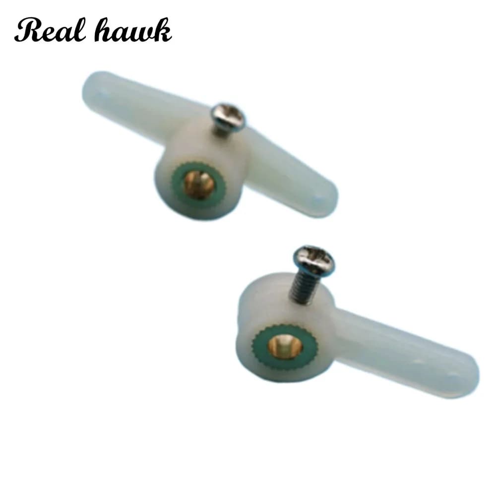 5 Pçs Braços De Direção 1/2 Braço/Completo Com Parafuso Para Aviões RC Peças Elétricos Espuma Modelo Acessórios