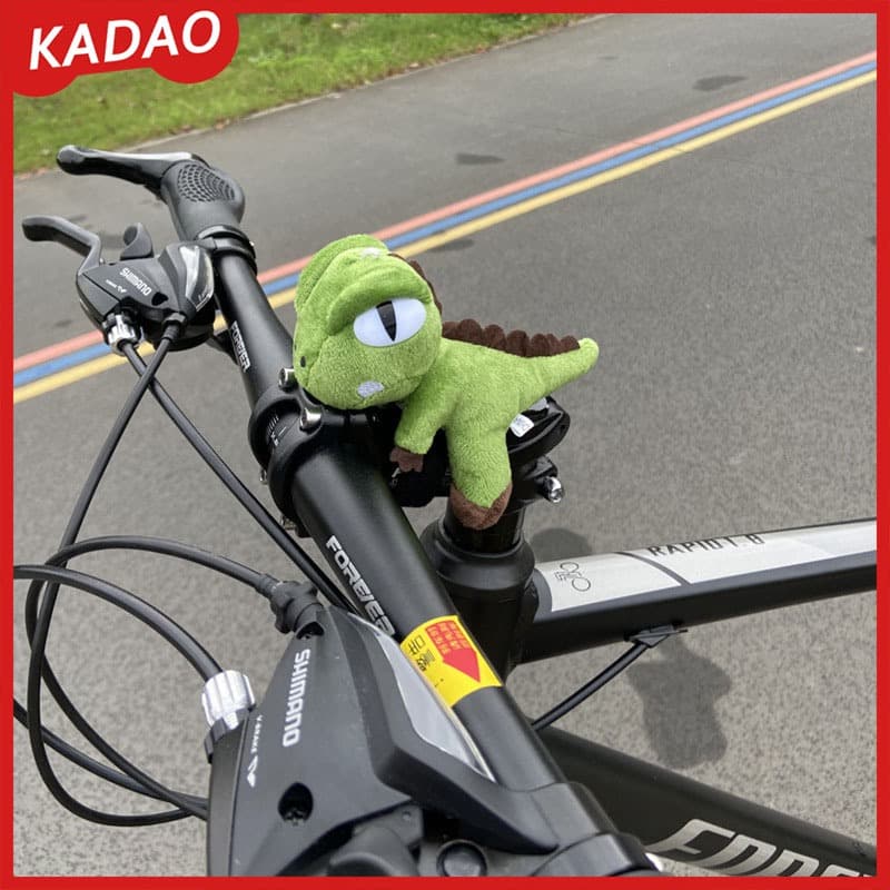 KADAO Ornamentos De Quadro De Bicicleta , Pelúcia De Animal , Alça De Motocicleta , Acessórios De Decoração Para Criança