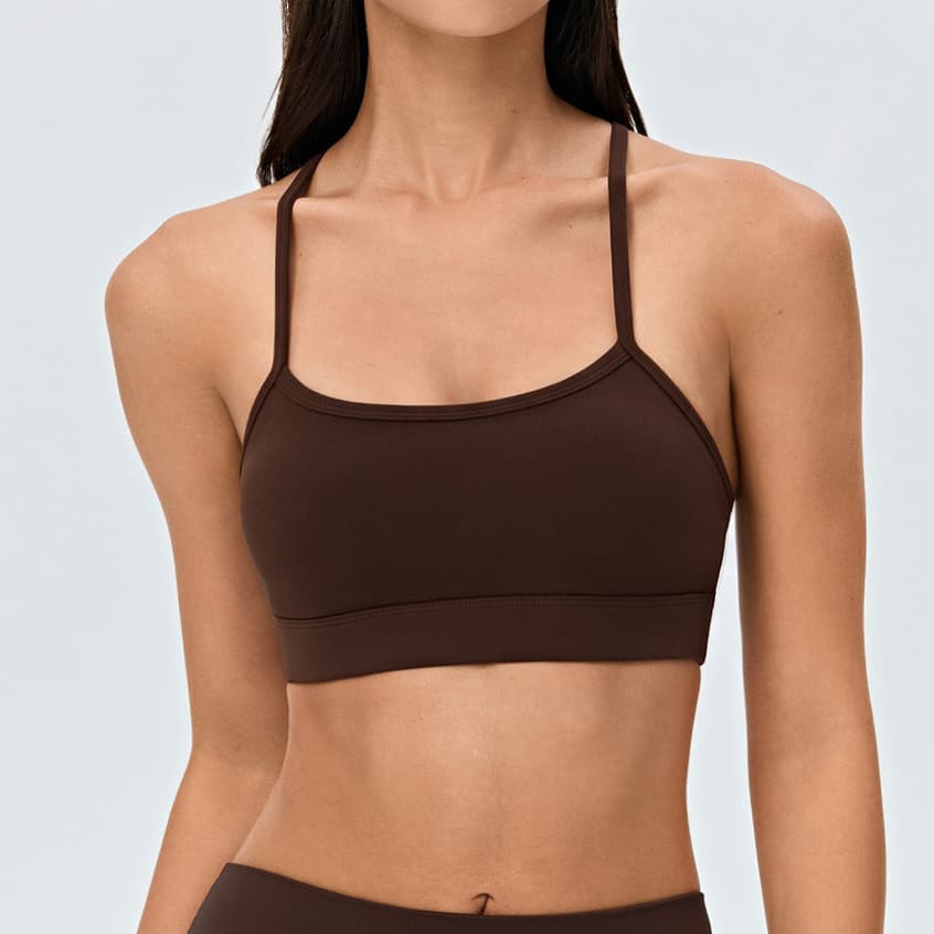 SHAMZU Roupa Íntima Esportiva Feminina Removível Tapete De Peito Colete De Ioga Alça Ajustável Beleza Costas Fitness
