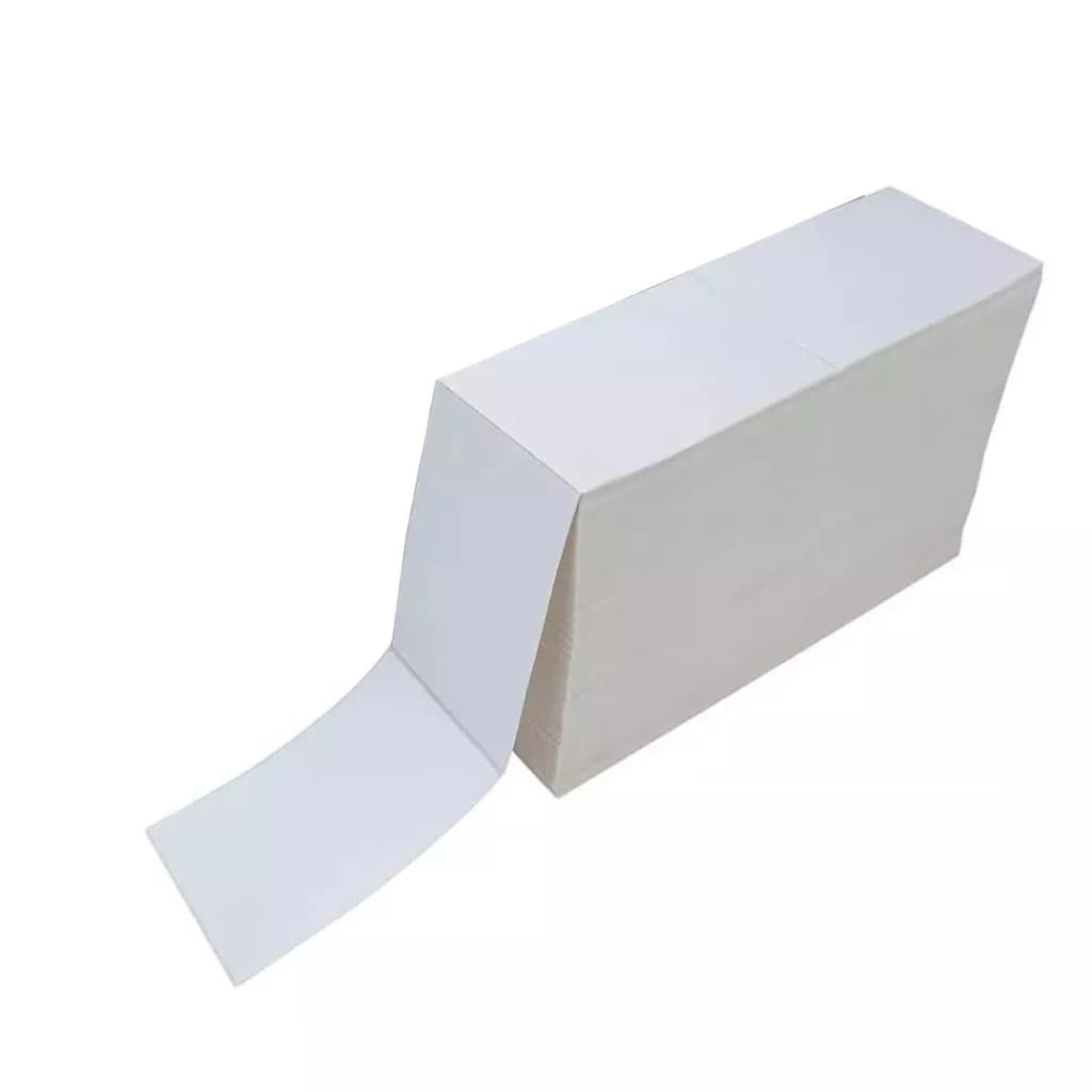 Papel de etiqueta térmica de 15 x 100 mm Papel de impressão autoadesivo 150 x 100 mm Superfície de logí