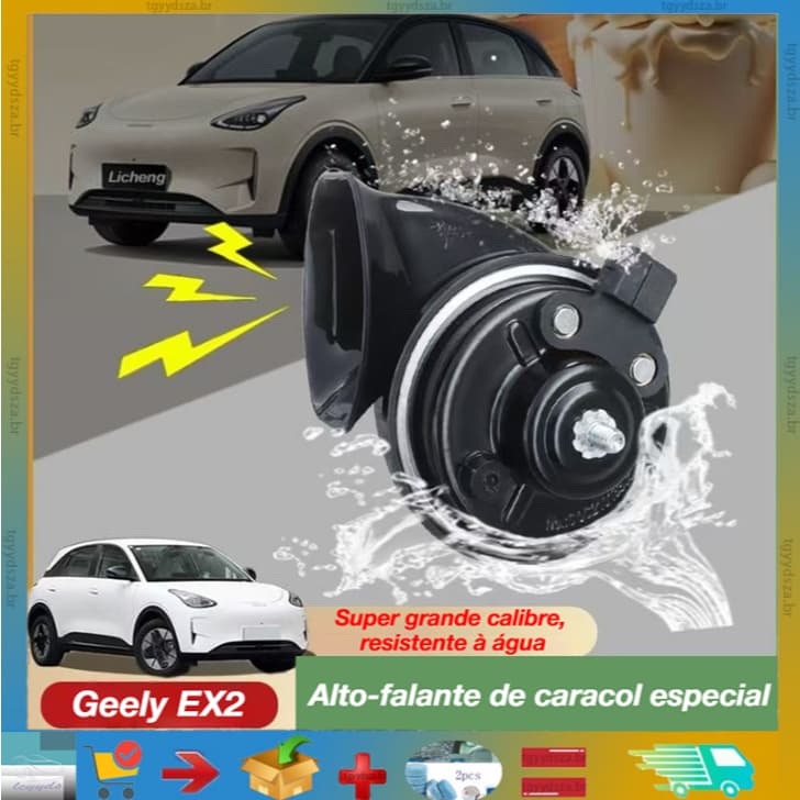 Alto-falante específico para Geely EX2, acessórios de alto-falante de carro de graves e agudos