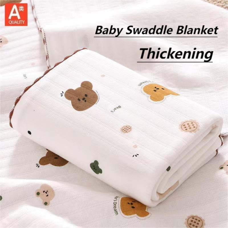 85X85CM Bebê Swaddle Cobertor Recém-Nascido Musselina Algodão Wrap