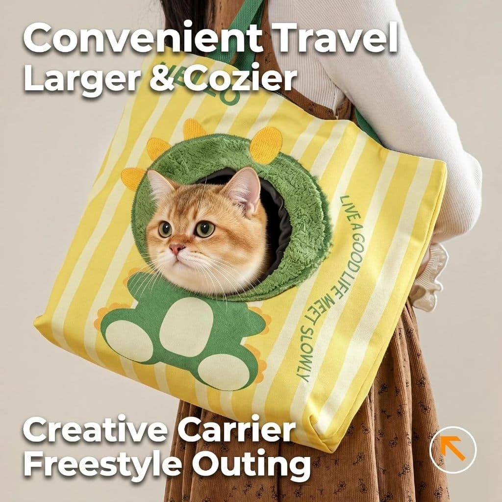 Sacola Respirável Para Transporte De Animais De Estimação , Linda Bolsa De Viagem Cães E Gatos Com Abertura De Cordão Ga