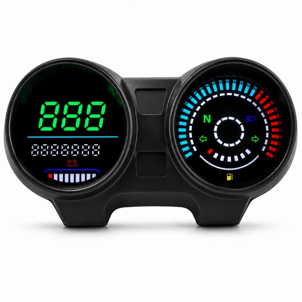 Painel Digital LED para motocicleta se adapta ao Honda CG150 Titan/Fan150 2015-2022