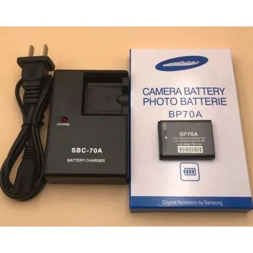 Adequado Para For Samsung PL20 PL80 PL100 PL200 ST65 ST70 Câmera BP70A Carregador De Bateria