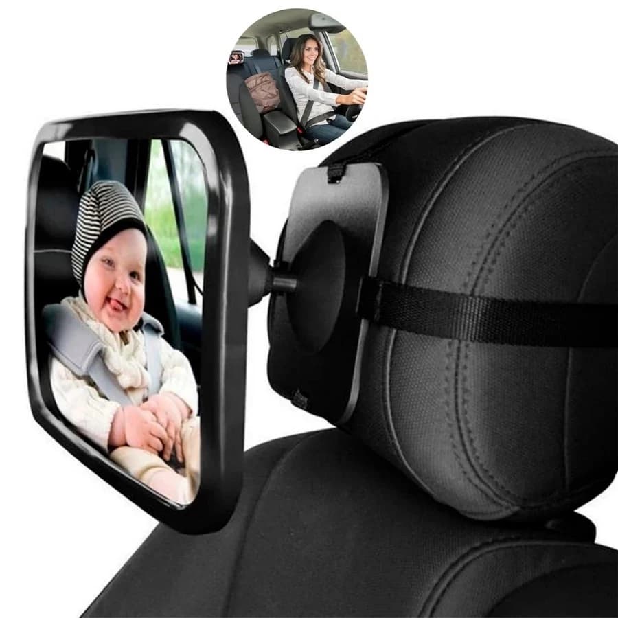 Espelho Retrovisor Banco Traseiro Bebê Conforto Cadeirinha