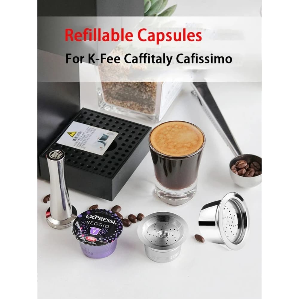 Cápsula De Café Reutilizável Para Tchibo Cafissimo , Fácil Taxa K , Lov Apaixone , 3 Corações , Cápsulas , Filtros De Re