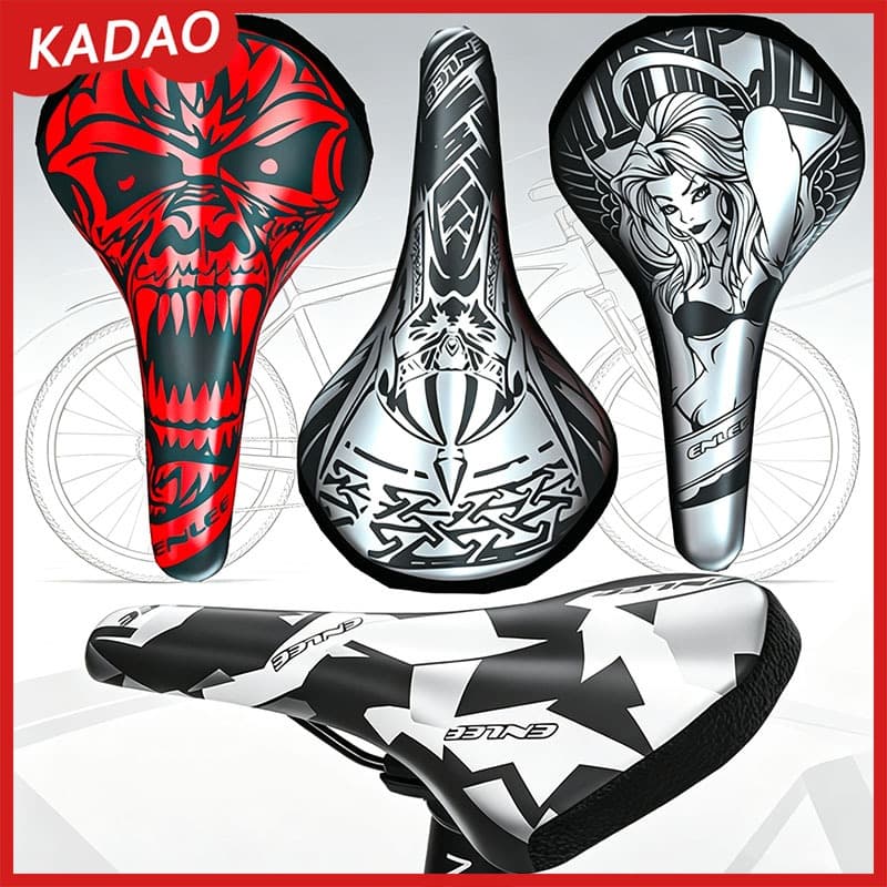 KADAO Selim De Bicicleta Soft Almofada MTB Assento De Estrada Confortável À Prova De Choque Respirável