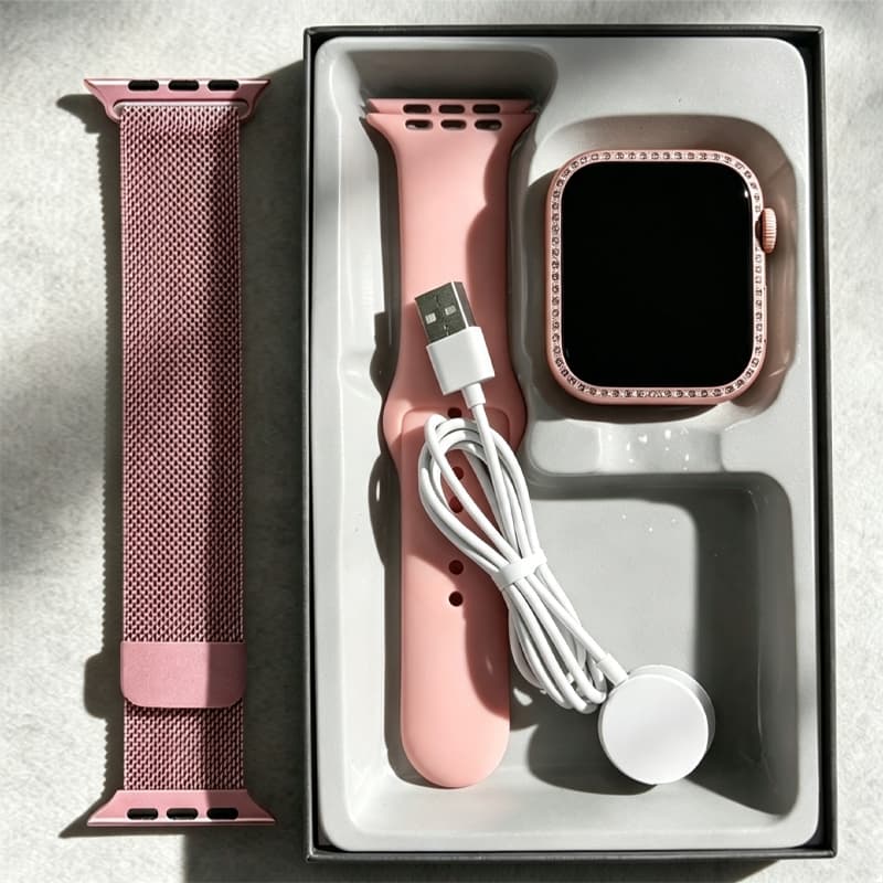 2026 W11 MINI Relógio Inteligente Feminino (Papel De Parede DIY) Smartwatch Esportivo Android iOS