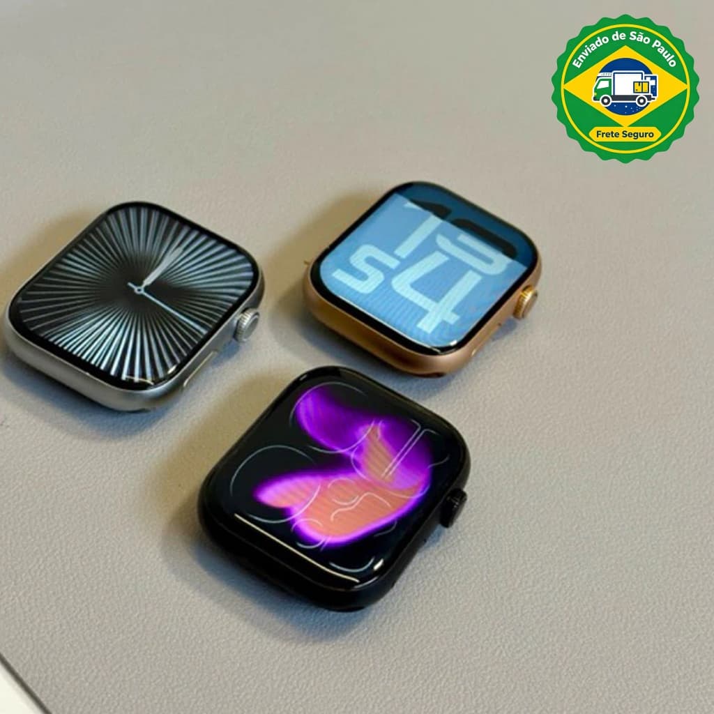 Smartwatch W10 MINI 38mm 45mm 49mm Silicone E Pulseira De Metal-Envio Para São Paulo