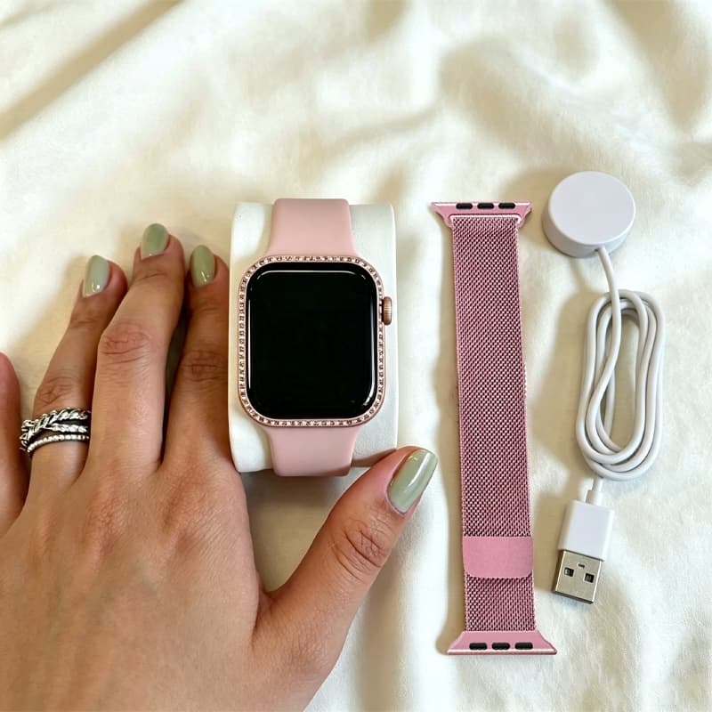 2026 W11 MINI Smartwatch Mulheres , Coloca Foto Na Tela , Monitor Cardíaco , Android E iOS