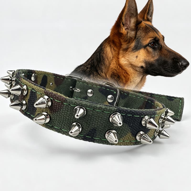 A Nova Coleira De Cachorro Estilo Tático Militar Ajustável Pico Gato E É Adequada Para Todas As Variedades ,