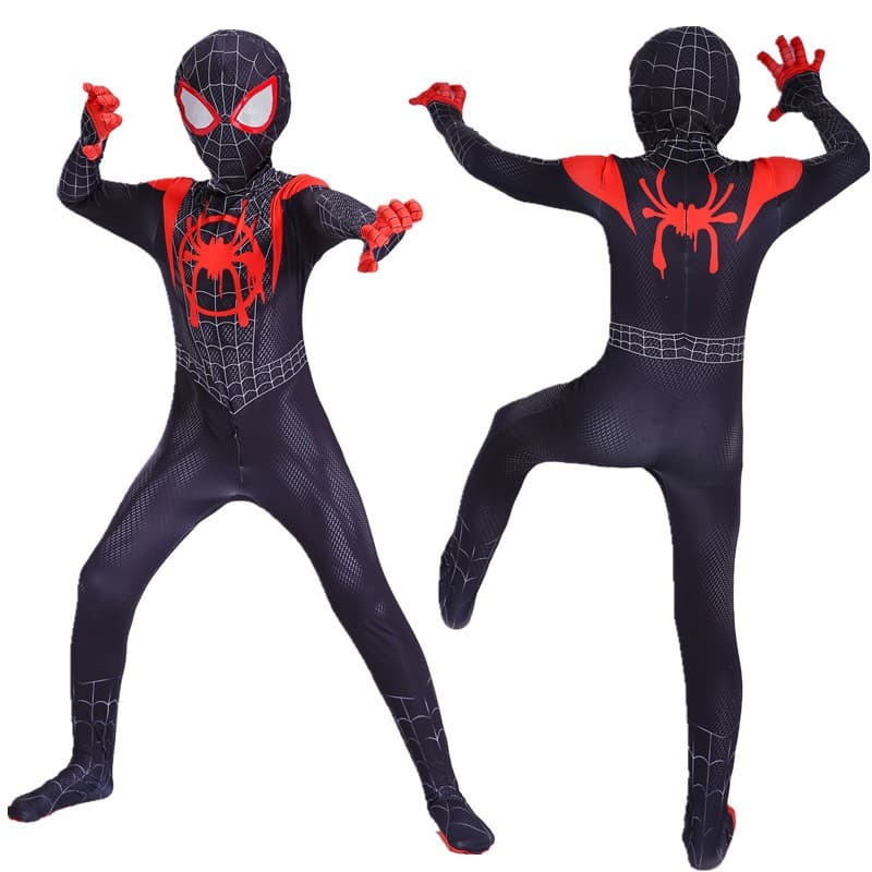 Halloween Spiderman cos Bodysuit Infantil Bodysuit cosplay Show Superhero Expedition Adulto