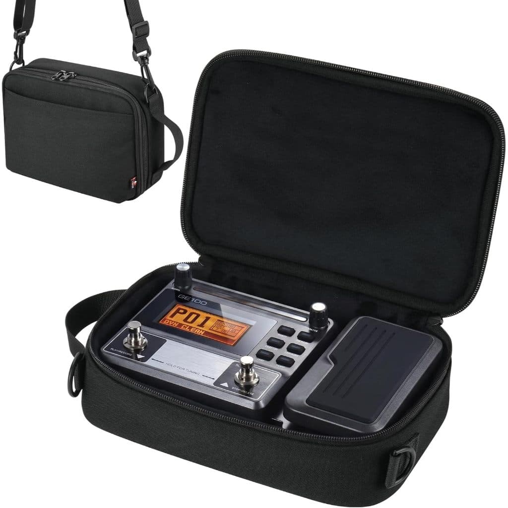 Bolsa De Transporte De Viagem Compatível Com MOOER GE100 Pedal De Guitarra Carregando Capa Protetora Alça De Mão Ombro A