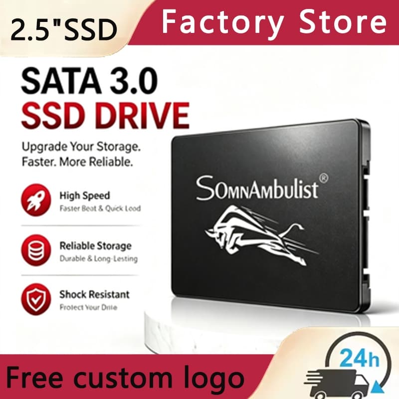 Unidade de estado sólido interna de alto desempenho 120GB-480GB SSD SATA III de 2.5 polegadas