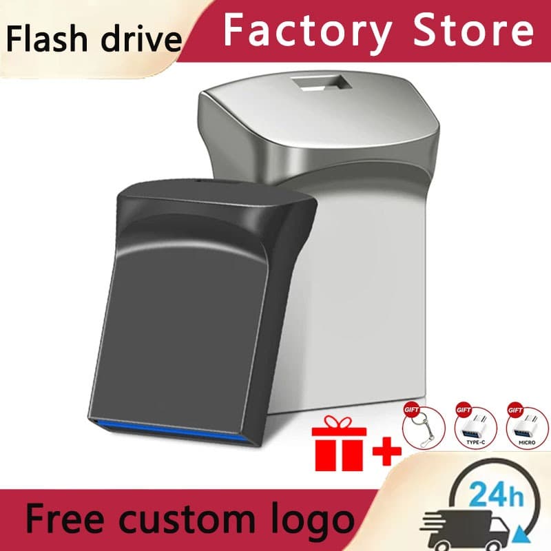 Unidade Flash de polegar de alta velocidade USB3.0 2 TB 1 TB 256 GB 32 GB memória à prova d'água Varanda