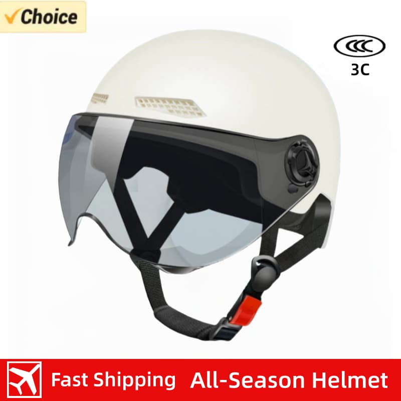 Capacete De Bicicleta Elétrica Certificado 3C , Segurança Para Scooter Adulto , Meio Motocicleta , Equipamento De Proteç