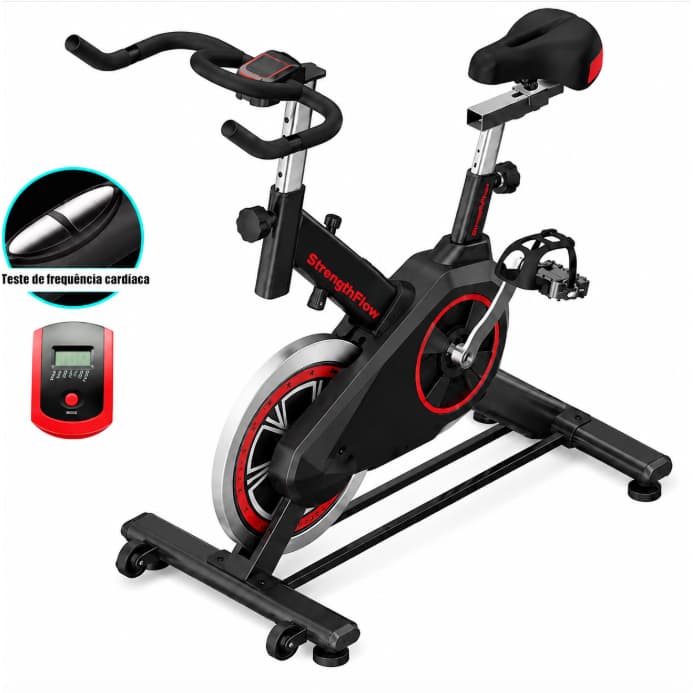 Bicicleta Ergométrica Spinning Academia Fitness Profissional 120kg