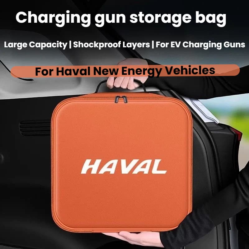 Adequado para caixa de armazenamento do porta-malas de carros Haval, muito durável, com compartimento para carregador, p