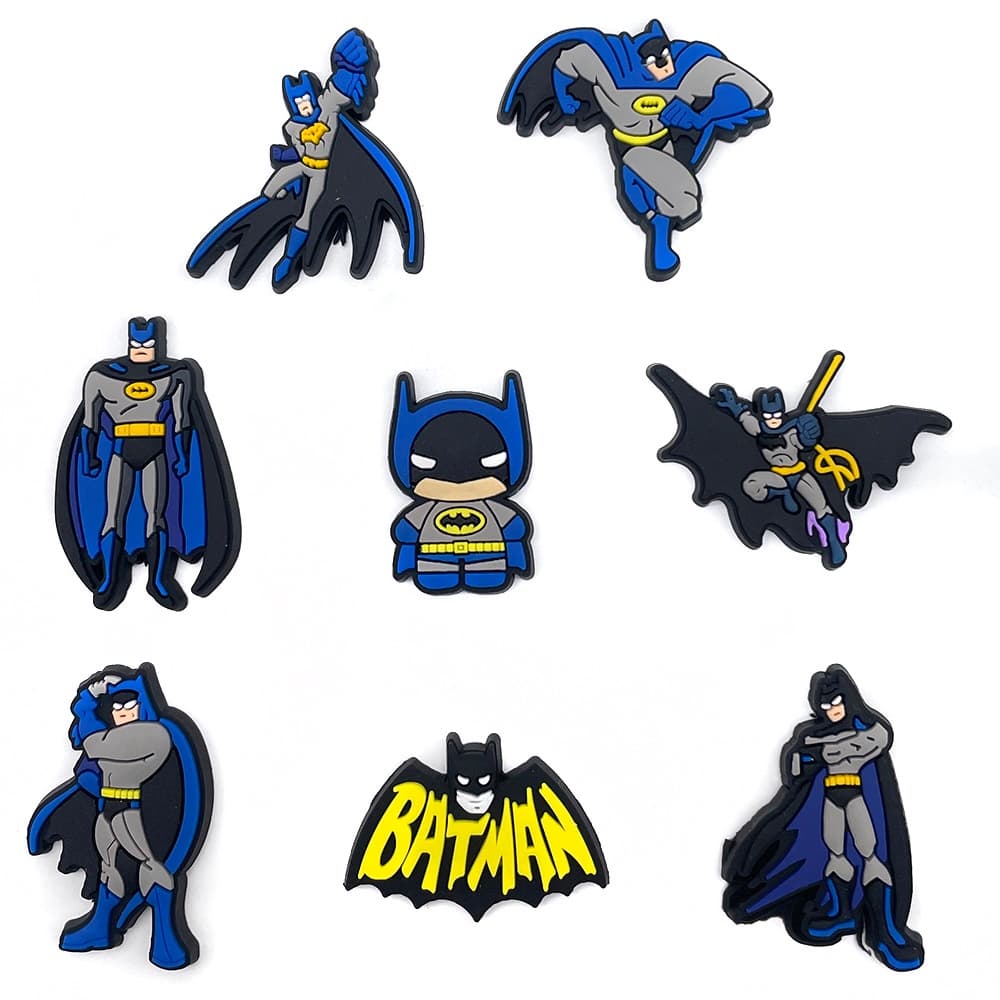 MEIDJ , Amuletos De Sapato , 8 Peças De Tamancos De Super-Heróis Fofos De Desenho Animado , Acessórios Decorativos De Sa