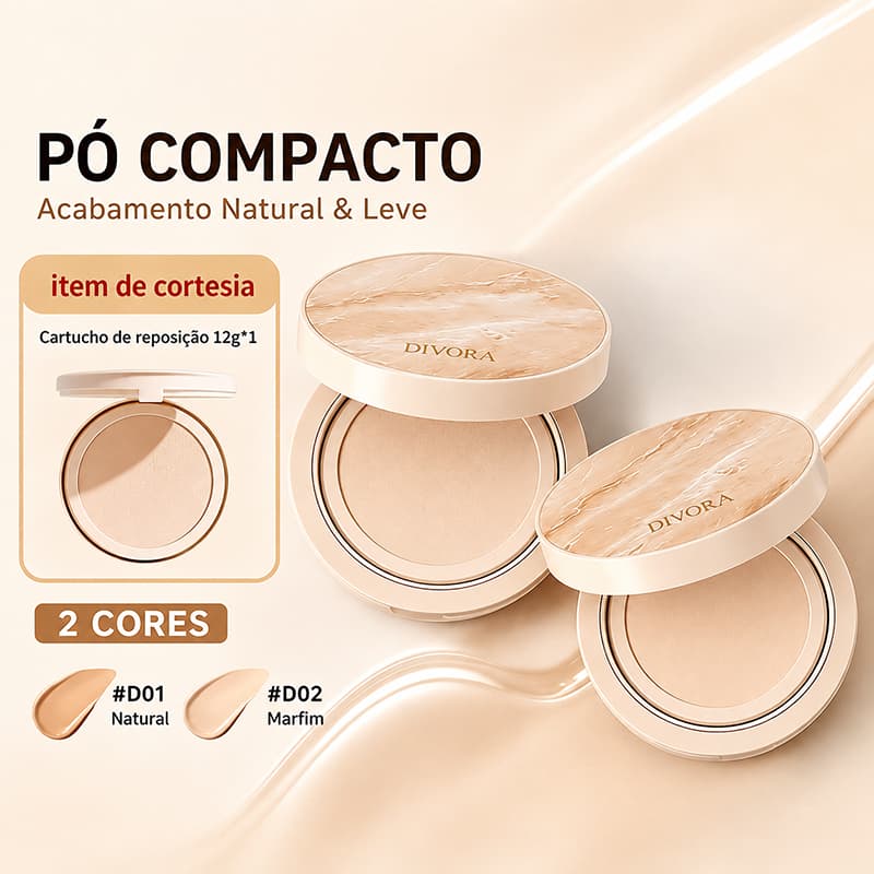 Compre 1 BB Cream e ganhe 1 grátis! Base hidratante, corretiva em almofada, nutritiva em pó, pele suave e radiante.