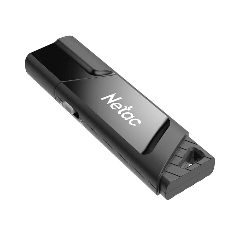 Netac u Disk 32g Interruptor de proteção de gravação USB3.2 de alta velocidade 64G Único U336 Anti-Virus USB Flash Disk