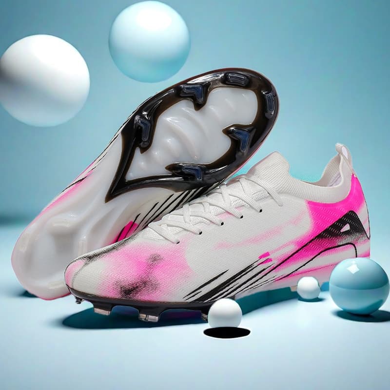 Bootball Botas De Futebol Longo Pico Almofada De Ar Muba FG Masculino Feminino Tênis De Competição De Treinamento Alto B