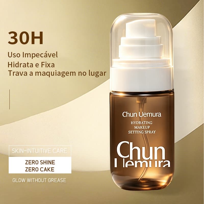 Spray de Fixação Matte com Hidratação, Acabamento Natural