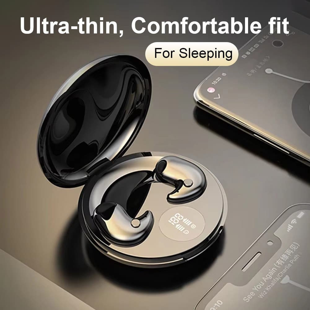 Y29 Fones De Ouvido Para Dormir , Sem Fio , Bluetooth , À Prova D'água , Portátil E Leve , Cancelamento De Ruído