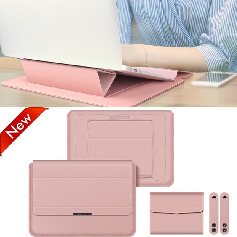 Bolsa Para Laptop MacBook Air 15 2025 Modelo A3241 15.3 Polegada Com Suporte Pacote De Energia 13 M4 M3 13.6