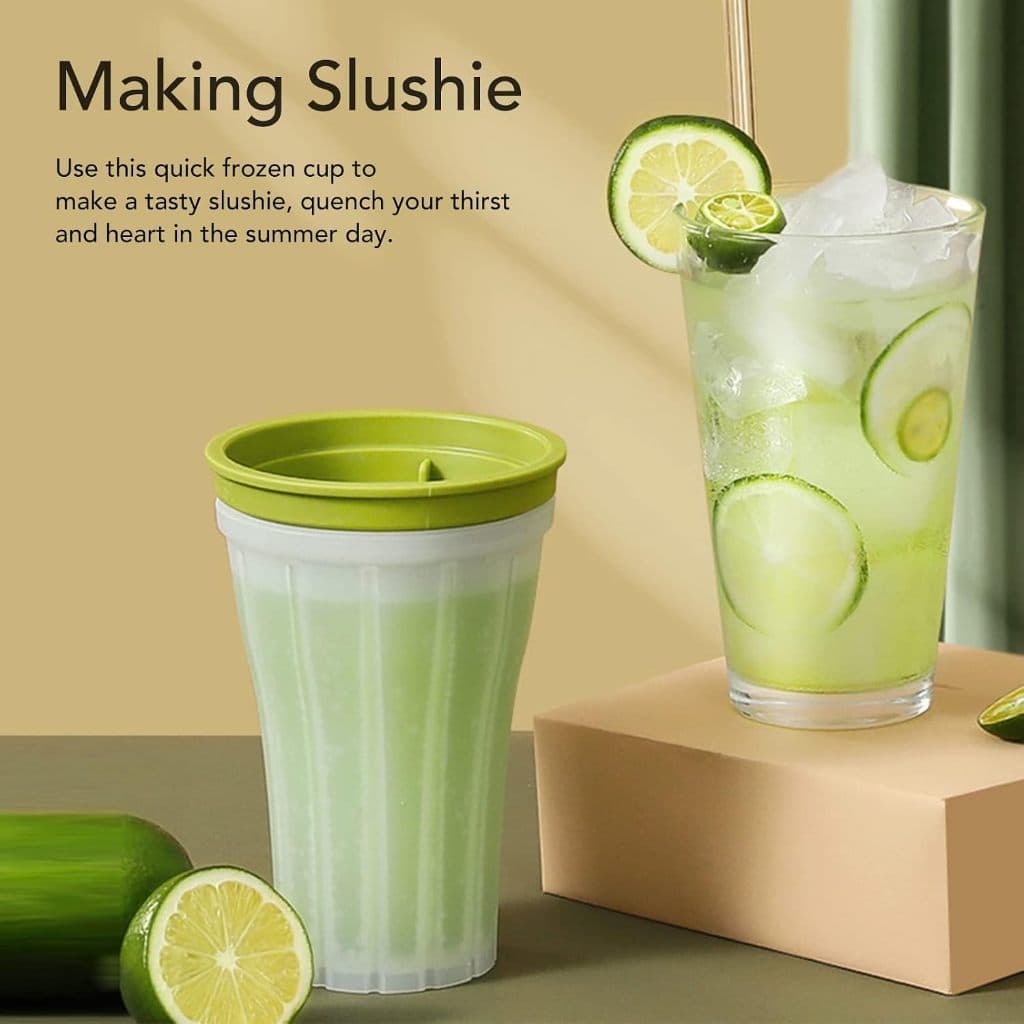 Copo Exuberante , Para Fazer Lama Lamacento , Congelado Rápido , 150ml , Grande Capacidade De Smoothie Sílica De Camada