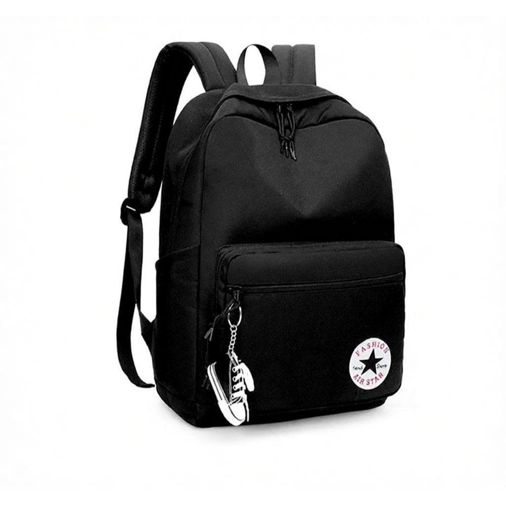 Mochila simples de grande capacidade, Design multicamadas, antirrugas, resistente ao desgaste, fácil de @