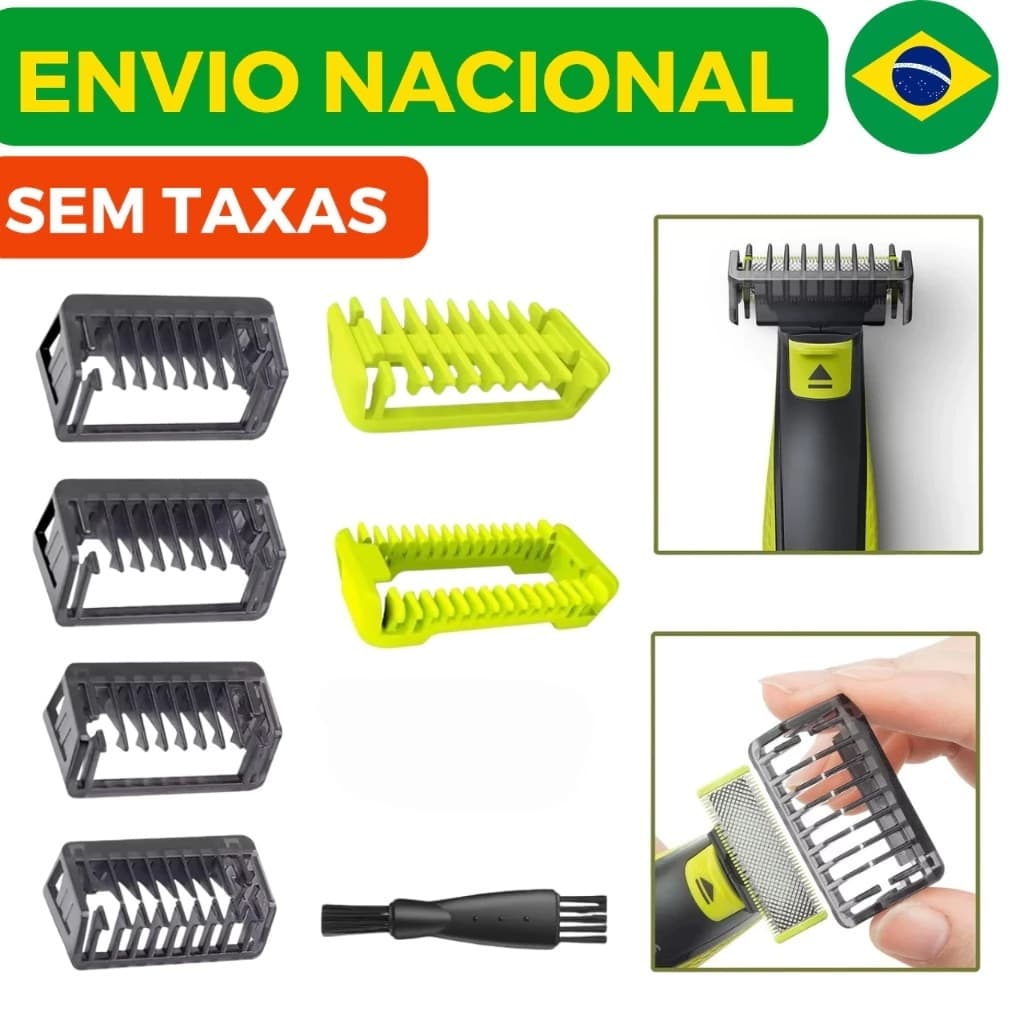 Capacidade 1/2/3/5mm Acessório Pente Trimmer Para OneBlade Uma Lâmina Barbeador Pinça Cortador QP2520 QP2530 QP2620
