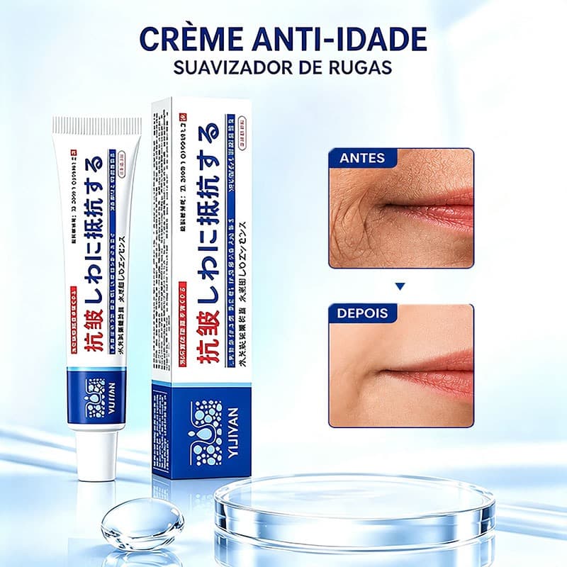 Skin Glow Creme Essência Antirrugas 20g Reduz Linhas Finas E Rugas , Firma A Pele Hidrata Profunda , Acalma Adequado Par