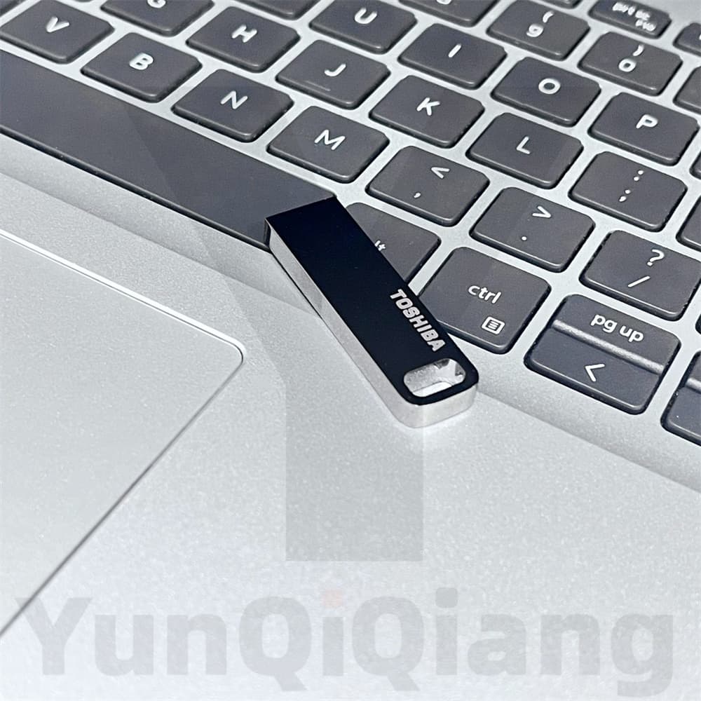 Unidade flash USB 2.0 De metal Personalizada Toshiba Bastão De Armazenamento universal De Alta Velocidade 1GB 2GB 4GB 8G
