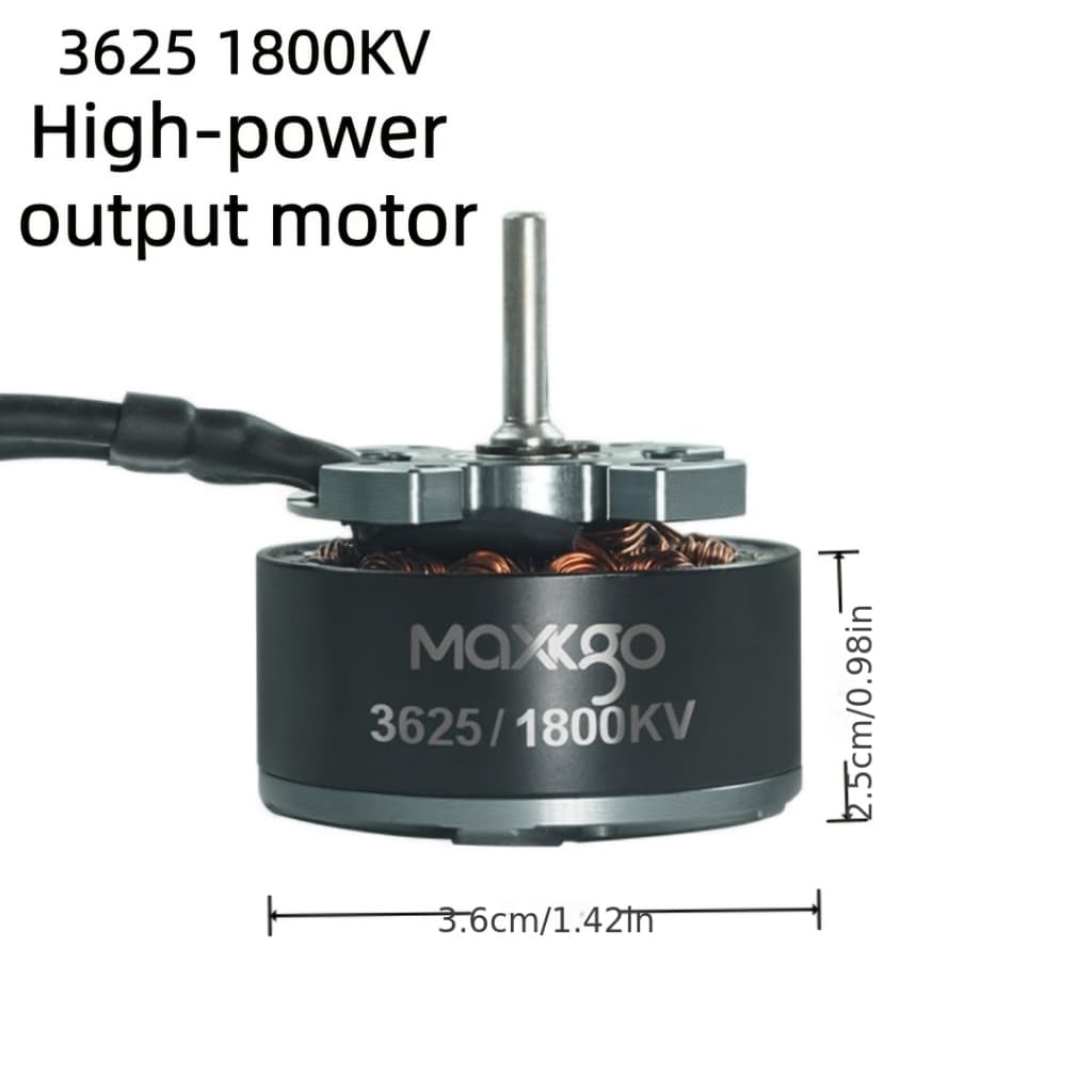 MAXKGO 3625 1800KV Motor Sem Escova 2-4S Lipo 12N14P RC Outrunner Para Fora De Estrada Carro Caminhão Buggy