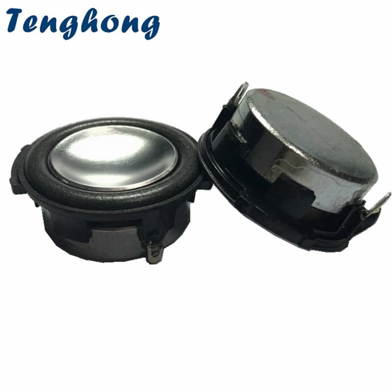 Tenghong 2pcs 1.25 Polegada 31MM Unidade De Alto-Falante Portátil De Gama Completa 4 Ohm 8Ohm 3W 20 Core De Áudio Multim