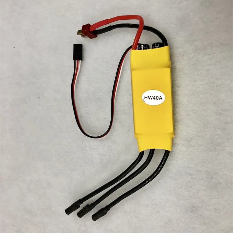 Quadricóptero RC/Avião De Asa Fixa 40A Motor ESC Sem Escova Controlador De Velocidade Elétrica 2-3S Lipo Para Carros DIY