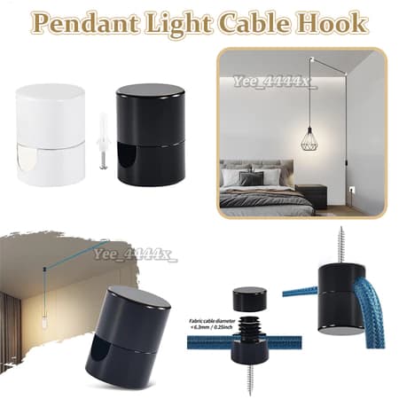 Swag Ganchos De Teto Luz Pingente Pendurado Gancho Cabo Organizadores Para Lustre Luzes iadbr